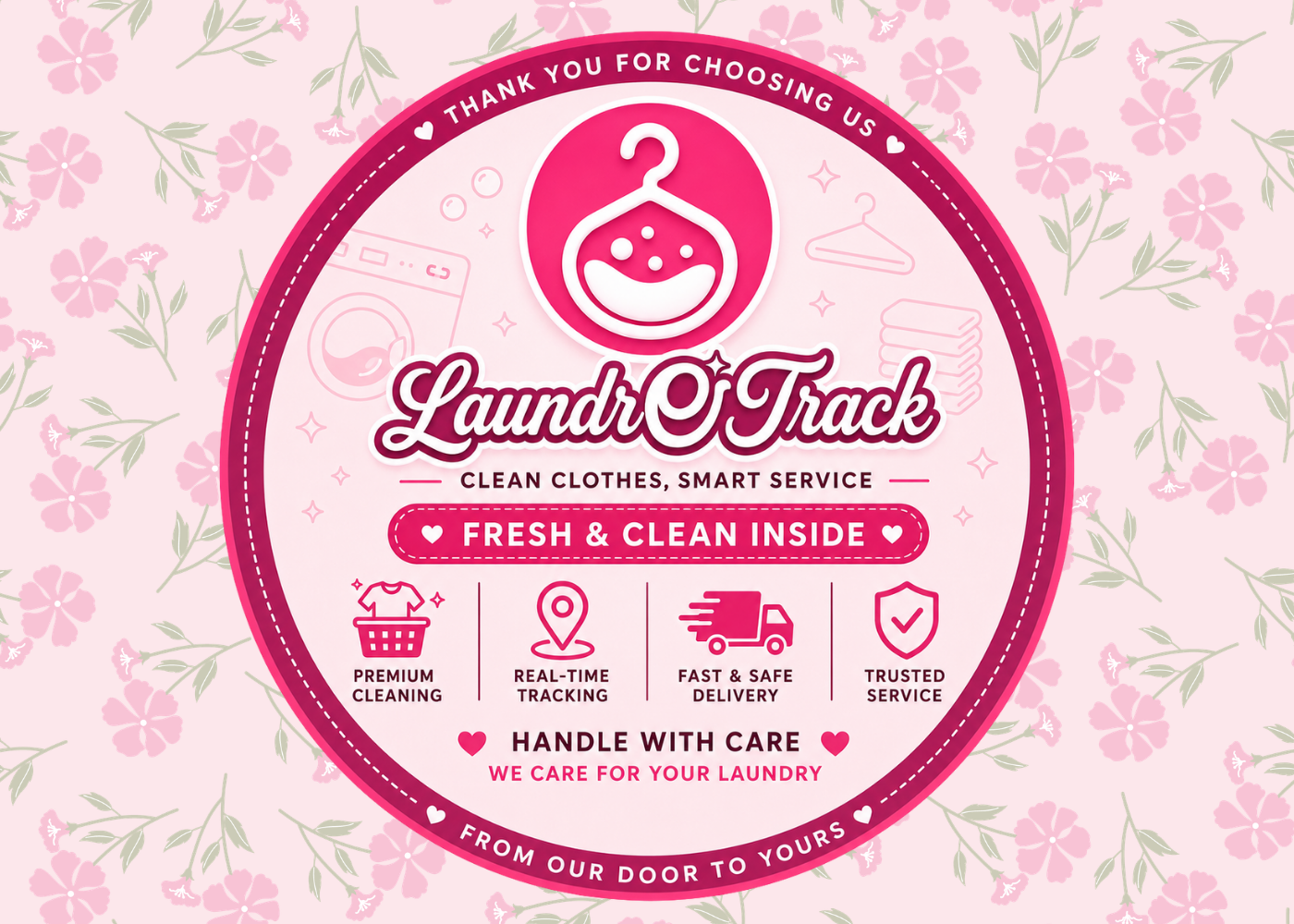 LaundrOTrack project branding